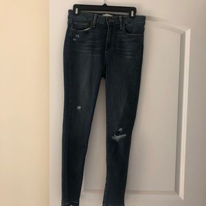 Paige denim in medium blue wash